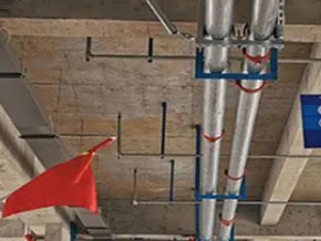泸定管廊支架的安装方法